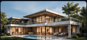 3D architecture render
